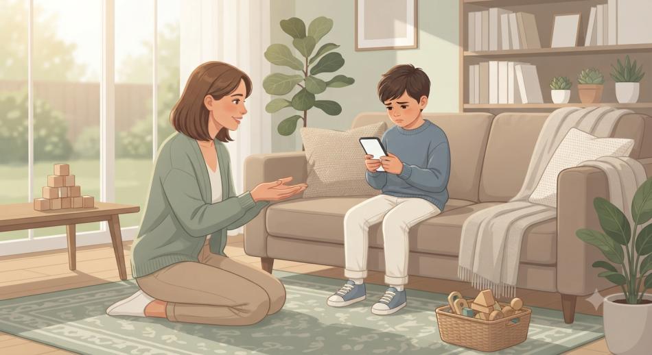 Mein Kind legt das Smartphone nicht weg: Wie sollten Eltern reagieren?